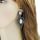 E-3518 2015 European Fashion Popular Silver Plated Crystal Triangle Dangle Earrings