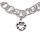 N-5664 European Korea Fashion Style Silver Plated Big Crystal Pendant Necklace