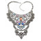 N-5701 New Fashion European Popular Crystal Multilayer Chain Charm Alloy Necklace