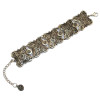 B-0524 Turkish Gypsy Vintage Tibet Silver Plated Coin Adjustable Bracelet