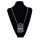N-5707 Vintage Style sliver golden plated black beads crystal Rhinestone long Tassel leaf drop pendant statement necklace