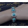 B-0567 New Fashion Vintage Silver Bangle Bracelet Jewelry Accessories Heart Shaped Nature Turquoise Stone Bracelet for Women