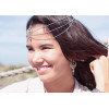 F-0268 Fashion Hair Chain Hair Band Bohemian Turquoise Tassel Hairband Wedding Headband Hair Accessories Jewelry For Women Headwear