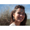 F-0268 Fashion Hair Chain Hair Band Bohemian Turquoise Tassel Hairband Wedding Headband Hair Accessories Jewelry For Women Headwear
