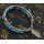 B-0571 Bohemian style vintage carved flower turquoise colorful bead leaf pendant bracelet cuff bangles