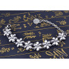 B-0566 Bohemian Vintage Silver Plated Coin Tassel Snowflake Shape Pendant Chain Bracelet Bangle Jewelry For Womens