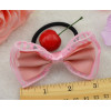 F-0298  New Fashion European Korea Popular Colorful Bowknot Hair Rubber Band Hair Jewelry