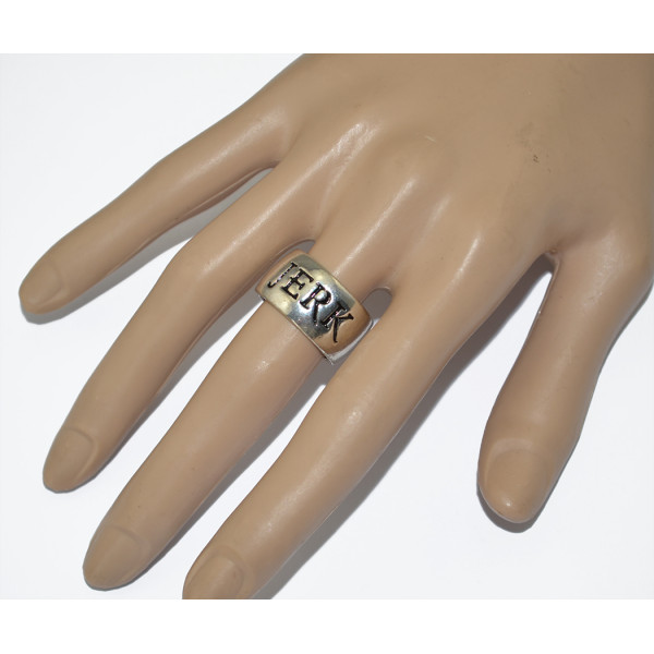 R-1247 New Fashion Casual Sterling Silver Alloy Finger Ring for Women