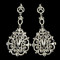 E-3562 New European Women Fashion Jewelry Luxury Crystal Long Dangling Earrings