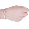 B-0582 New Arrived European Fashion Popular Silver Gold  Plated Leaf Open Bracelet