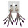 E-3571 Bohemian silver plated colorful crystal beads China's phoenix image dangle earrings jewelry