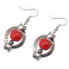 E-3600 New Arrival Bohemia Fashion Popular Silver Plated Beads Dangling Charm Earrings
