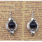E-3600 New Arrival Bohemia Fashion Popular Silver Plated Beads Dangling Charm Earrings