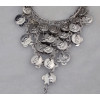 B-0603 New Arrival European Christmas Fashion Popular Silver Gold Plated Coin Tassel Finger Rings Bracelet