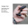 R-1265 New European Fashion  gun black  Rhinestone Punk Style Nail Rings