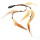 F-0280 Bohemian Style Vintage Feather Beads Headdress Hair Accessories