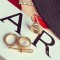 R-1268 New Fashion Gold Plated 2 pcs Shiny Knot  Finger Ring One Set For Women Jewelry