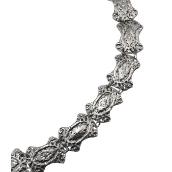 N-5859 *  Gypsy Bohemian Boho Vintage Silver Plated Inlay Acrylic Beads Coin Tassel  Waist Belly  Dance Body Chain Women Jewelry