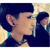 E-3613  1 PC New Fashion European Style Black Spider Stud Earrings For Women