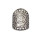 R-1266 New European Fashion Silver Plated Carved Retro Flower Ethnic Tribal Festival Finger Rings