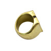R-1279   Vintage Style Ethnic Retro Carved Totem Pattern Flower Finger Ring