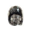 R-1278   Unisex New Fashion Tibetan Style Silver Plated Natural Turquoise Swallow  Cocktail Finger Ring Adjustable