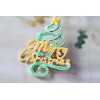 P-0206  Christmas Tree Brooch Christmas Ornaments Gifts Beautiful Tree Brooch Pins Jewelry Gifts