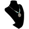N-5915 New Fashion Silver Plated Charms Bib Statement Pendant Necklaces for Women