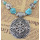 N-5915 New Fashion Silver Plated Charms Bib Statement Pendant Necklaces for Women