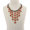N-5937  Bohemian Blue/Red/Colorful Tassels Multilayer Beads Statement Choker Necklaces & Pendants Fashion Jewelry For Woman