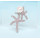 P-0213 New fashion silver plated alloy crystal&Artificial pearl sea star shape brooch for women jewelry