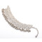 B-0640  Korean style silver plated bell bead foot chain fashion anklet for women jewelry adjustable