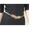 N-5950  2015 new fashion hot ally gold silver leaf belt belly chain jewelry for women gift
