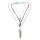 N-5957  New Fashion Silver Multilayer Chain Necklace Leaf Pendant Gift for Women