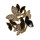 P-0221   Fashion Gold Plated Two Colors Charm Rhinestone Butterfly Scarf Buckle Brooch Women Accessories