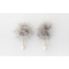 E-3650  new fashion feather warm  pearl dorp Earring for women jewelry