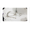 B-0646  Fashion Gold/Silver plated alloy chain rhinestone butterfly theme ring bracelet jewelry set