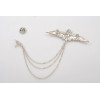 P-0216  Vintage Silver/God Brooch pin Men Brooches for Women Personality collar brooches Fashion Jewelry Accessories Bijoux