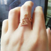 R-1302  New Design Unique Charm Punk Finger Knuckle Rings for women