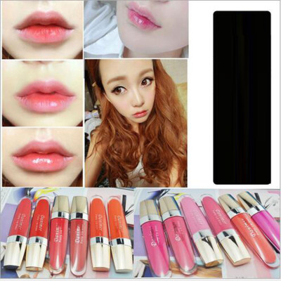 M-0014  Fashion 12 Colors Lipstick Lip Maker Pen Makeup Lipstick Water-based Lip Gloss