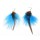 E-3661  2016 Fashion Ethnic Colorful Feather Earrings 6 Colors New Design Charm Cocktail Jewelry Dangle Earrings for Women