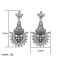 E-3659  Europe and America 2016 New Beautiful Fashion Clear Crystal Earrings Elegant Turquoise Dangle Earrings For Women