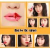 M-0012 2016 Brand New Women Girls Lip Gloss Waterproof Tattoo Magic Color Peel Mask Long Lasting Makeup Lips Tools 6 colors