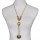 N-5988 Bohemian style silver gold plated vintage flower bell ball round pendant long chain necklace