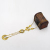 N-5988 Bohemian style silver gold plated vintage flower bell ball round pendant long chain necklace