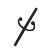 E-3674  1Pcs Punk fashion gold silver metal cuff earrings clip on earrings for women jewelry