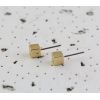 E-3671  Korea style gold geometry cute lovely ear stud earrings