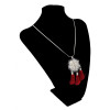 N-5999  2016 Hot Sell Fashion Silver Long Necklaces Pendants Tassel Sweater Women Necklace All Match Necklace Jewelry