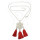 N-5999  2016 Hot Sell Fashion Silver Long Necklaces Pendants Tassel Sweater Women Necklace All Match Necklace Jewelry
