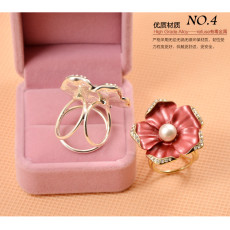 R-1316  New Fashion Casual Gold Alloy Silk scarf buckle for Women